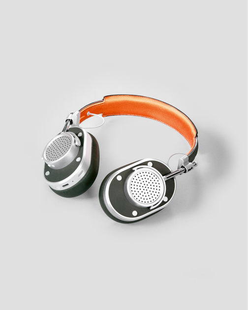 MASTER&DYNAMIC × APPLIED ART FORMS MH40 MH40 Wireless Headphones | Green | Applied Art Forms US